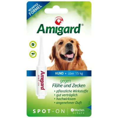 Amigard Spot-on Hund 1 x 4 ml ab 15 kg