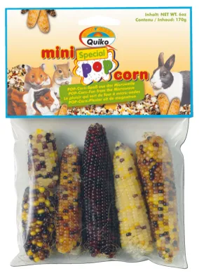 Sun Seed Mini Special Popcorn Maiskolben 170 g für Nager