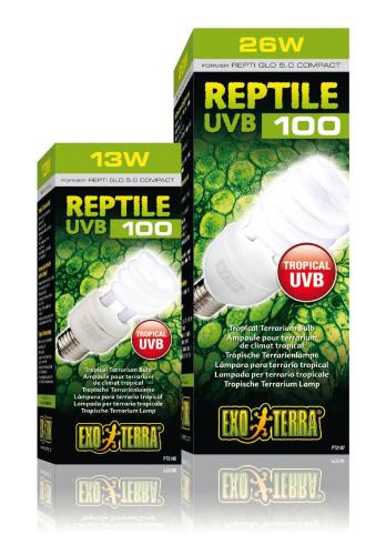 Exo Terra Reptile UVB100 25W Kompaktleuchtstofflampe 14,5 cm