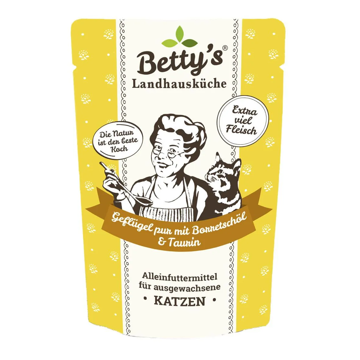 Betty's Landhausküche Geflügel pur 100 g Natur pur Beutel