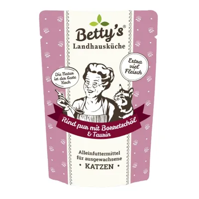 Betty's Landhausküche Rind pur 100 g Natur pur Beutel