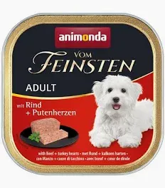 Animonda Vom Feinsten Rind & Putenherzen Hunde Nassfutter