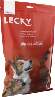 Lecky Schweine-Lauscherli Hundesnack 300 g Kauartikel