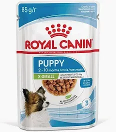 X-Small Puppy In Sauce (12 X 0,085 Kg) 1.02 Kg Nassfutter