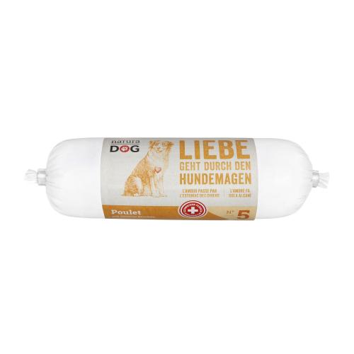naturaDog Poulet mit Gemüse Brocken Hundesnack 200 g