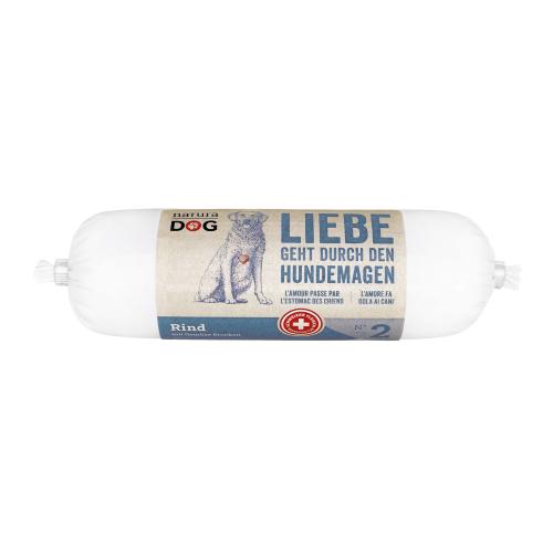 naturaDog Rind mit Gemüse Brocken Hundesnack 200 g