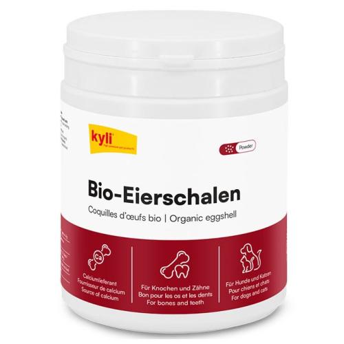 kyli Bio-Eierschalen Pulver für Hunde & Katzen 470 g