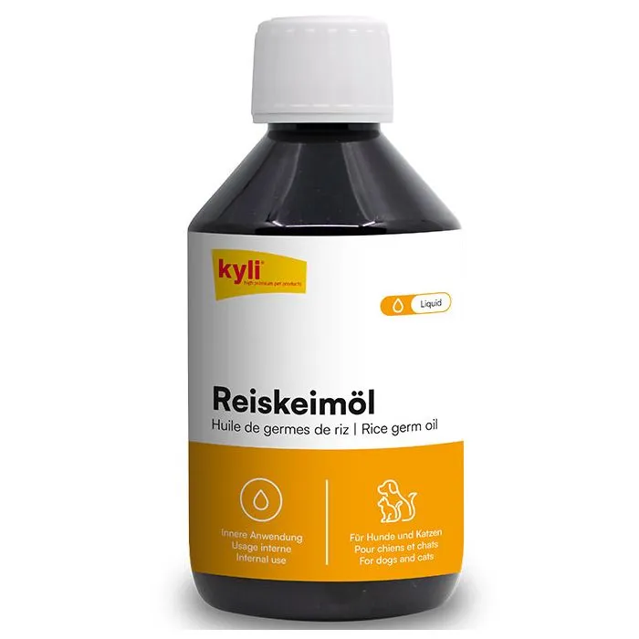 kyli Reiskeimöl Ergänzungsfuttermittel für Hunde & Katzen 250 ml