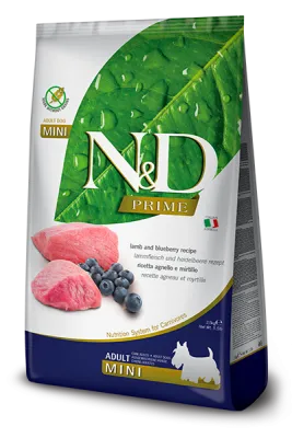Farmina N&D Prime Canine Lamm & Heidelbeere Adult Mini 800 g