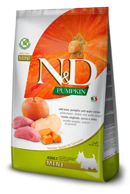 Farmina N&D Pumpkin Wildschwein & Apfel Adult Mini 2,5 kg
