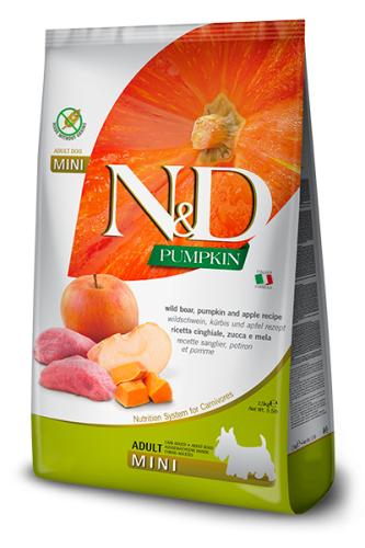 Farmina N&D Pumpkin Wildschwein & Apfel Adult Mini 2,5 kg