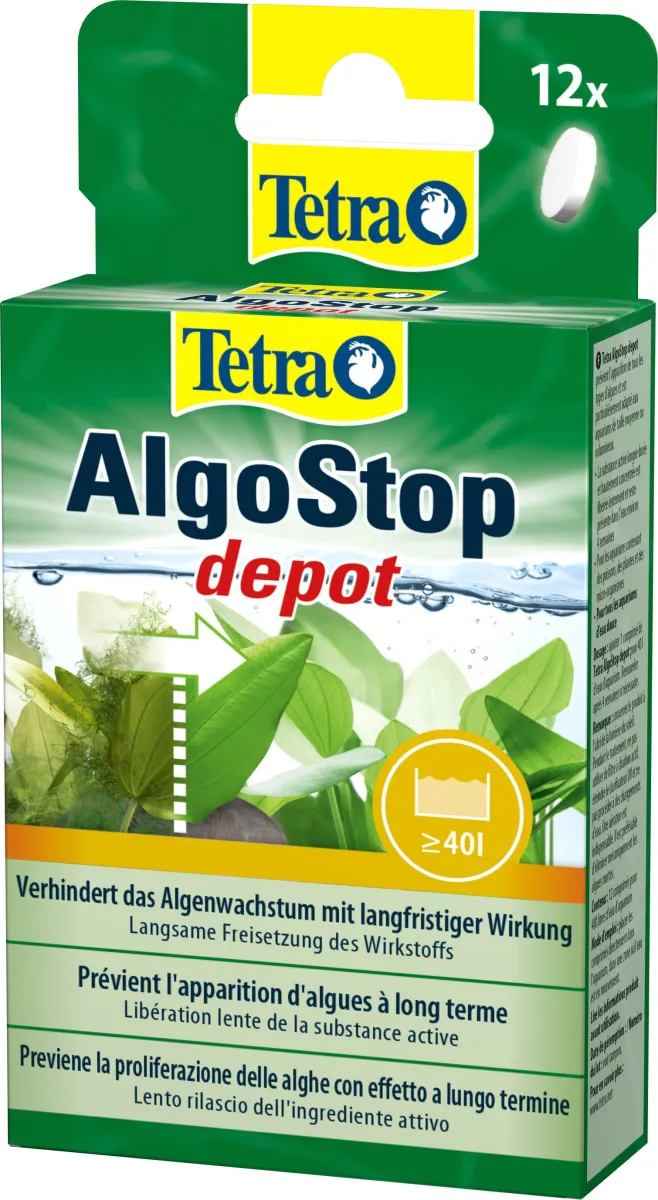 Tetra AlgoStop Depot 12 Tabletten für Süßwasseraquarien