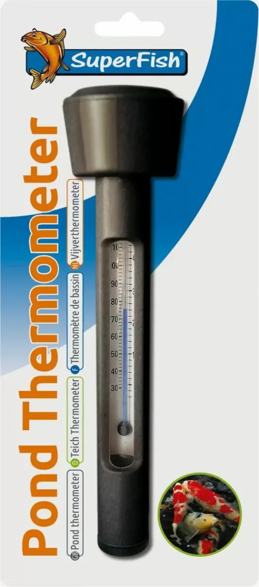 SuperFish Teichthermometer schwimmendes Wassertemperaturmesser