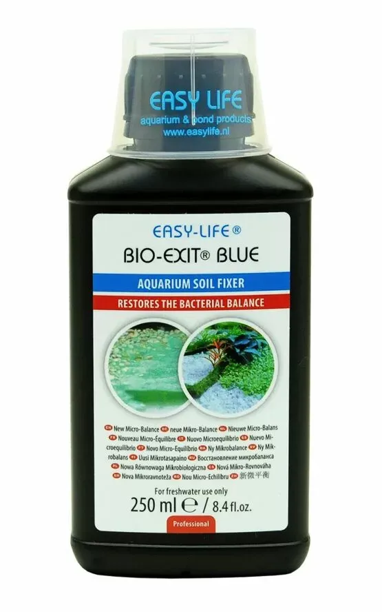 Easy-Life Bio-Exit Blue Algenmittel Aquarium 250 ml