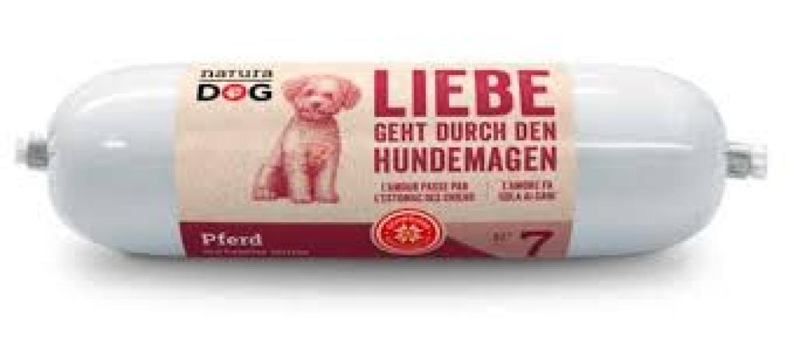 naturaDog Rind mit Reis Terrine 200g,