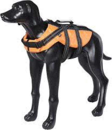 Safety Life Vest orange, Hunde Rettungs-Weste, S