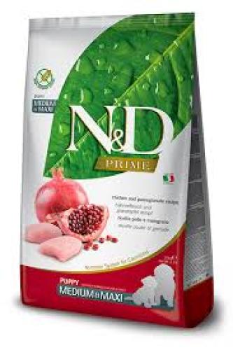 Farmina N&D Prime Chicken & Pomegranate Puppy Medium & Maxi 2.5kg