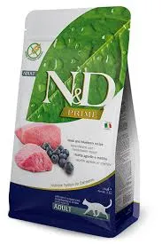 Farmina N&D Prime Lamb & Blueberry Adult Cat 5kg
