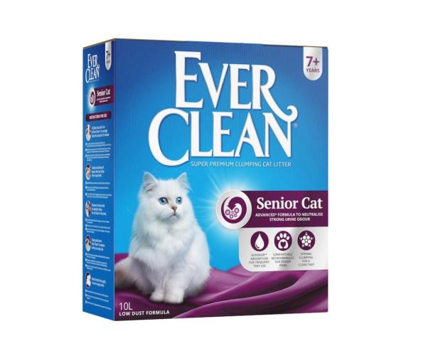 Ever Clean Senior 10 L – Klumpende Katzenstreu für ältere Katzen