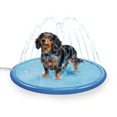 CoolPets Splash Sprinkler Pad S 100 cm Wasserspielmatte