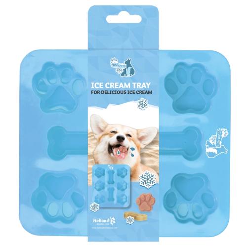 CoolPets Dog Ice Mix Tray Eiswürfelform für Hundesnacks