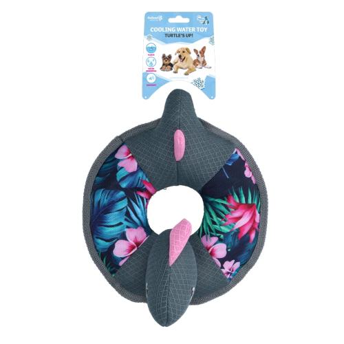 CoolPets Ring O' Sharky Flower Schwimmendes Hundespielzeug