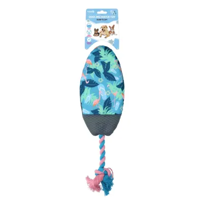 CoolPets Surf's Up Flamingo Schwimmendes Hundespielzeug