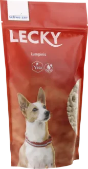 Lecky Lumpinis Veganer Hundesnack mit Kalzium 350 g