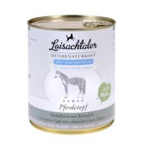 Loisachtaler Pferdetopf Nassfutter für Hunde 200g