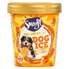 SMOOFL Creamy Caramel Hundeeis Mix Karamell 160g