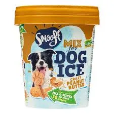 SMOOFL Erdnussbutter Hundeeis Mix 160g
