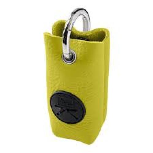 Kotbeutelspender Yuma Leder Limette