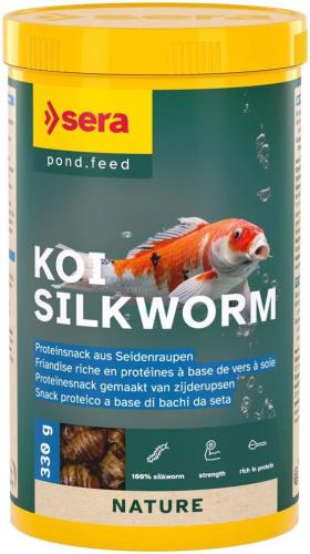 Sera Koi Silkworm Nature Koifutter 1 L / 330 g