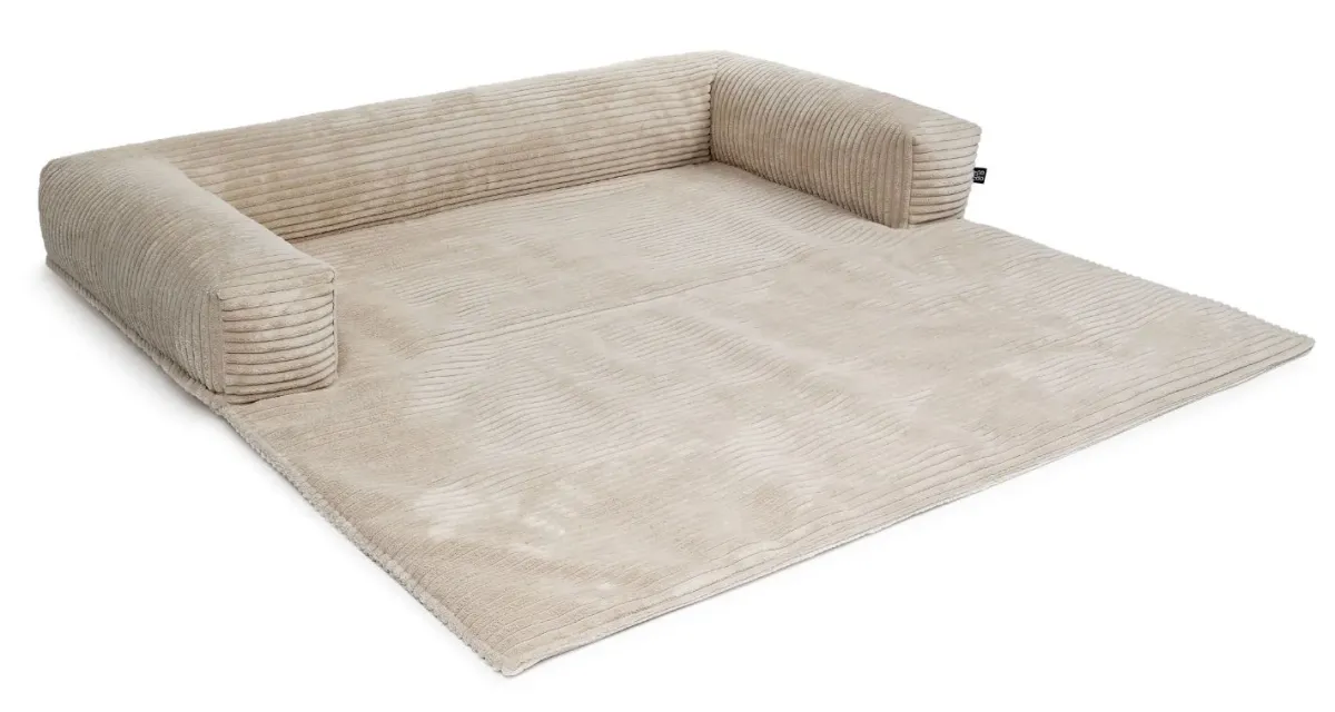 Padsforall Sofa Protector Dakota Cord  Cream S=80*100