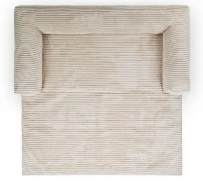 Padsforall Sofaschutz Dakota Cord  Creme S=80*100