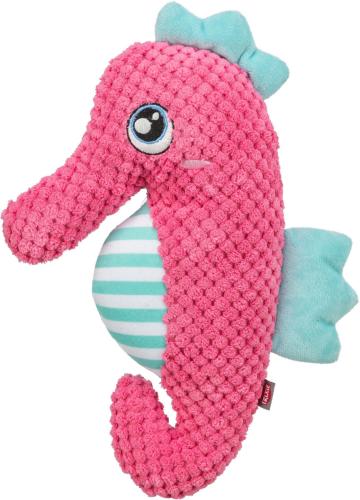 TRIXIE Seepferdchen Hundespielzeug 28 cm Plüsch Pink