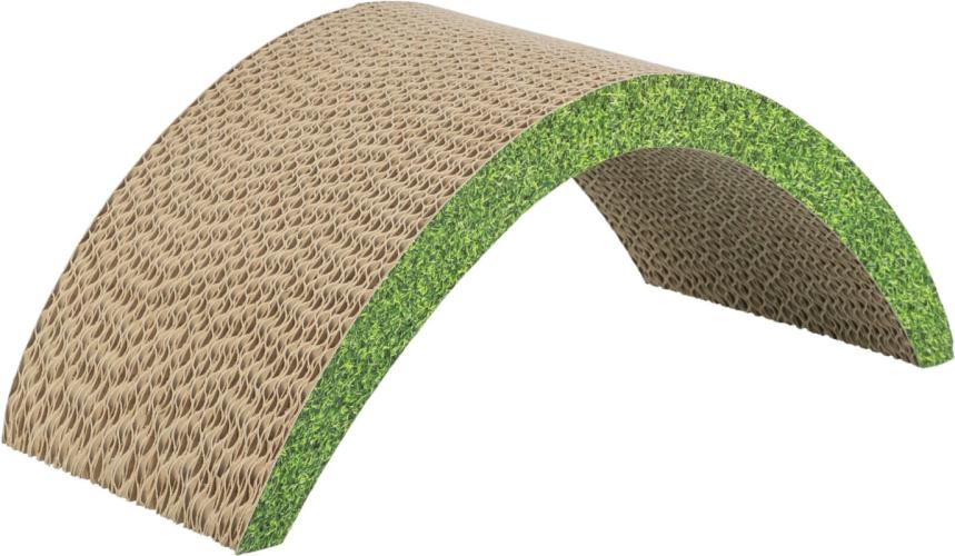 TRIXIE Brücke aus Pappe 17 × 15 × 37 cm für Kleinnager