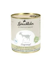 Loisachtaler Ziegentopf 400 g – Nassfutter mit Ziege & Kürbis