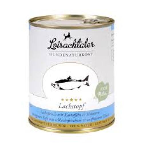 Loisachtaler Lachstopf 400 g – Ergänzungsfutter mit Lachs und Rind