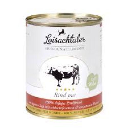 Loisachtaler Rind Pur 200 g – Einzelfuttermittel für Hunde