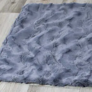 HS Hundebett Exklusiv Kuscheltuch S Anthrazit 45 × 65 cm