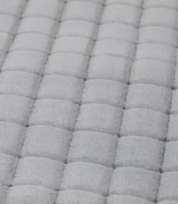 HS Hundebett High Exklusiv Waffel Liegematte mit Antirutsch Anthrazit 45 × 65 cm