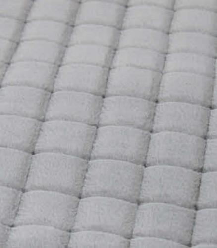 HS Hundebett High Exklusiv Waffel Liegematte mit Antirutsch Anthrazit 65 × 95 cm