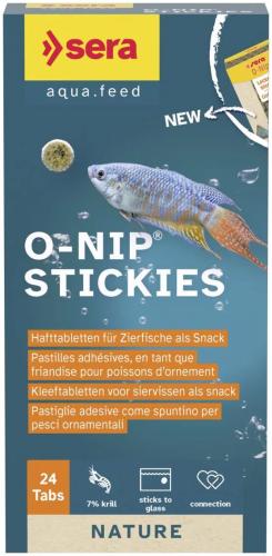 Sera O-Nip Nature Hafttabletten für Zierfische 24 Tabs