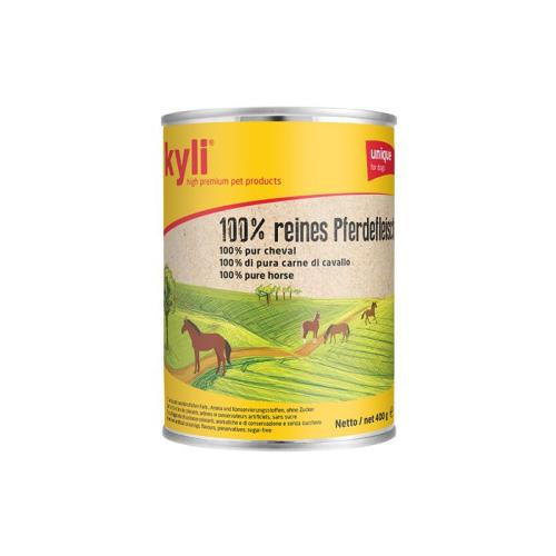 Kyli 100 % Pferdefleisch Nassfutter für Hunde 800 g