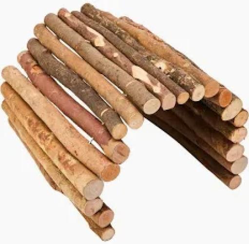 Brücke, flexibel, Holz 52×30cm, Meerschweinchen
