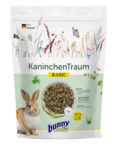 Bunny KaninchenTraum BASIC  1.5kg, Alleinfutter für Zwergkaninchen
