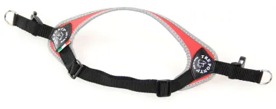 Tre Ponti Easy Fit Classic Hundegeschirr Rot Gr. 1,5 reflektierend