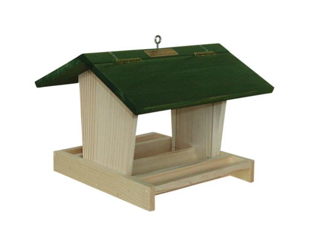 BEWO Vogelfutterhaus Rigi Dach grün