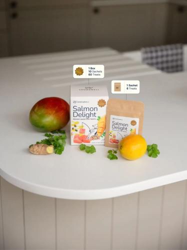 Loonawell Salmon Delight – traditionell gebackene Bio-Snacks